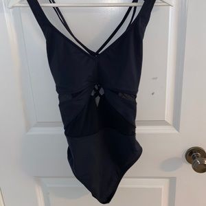 Black one piece